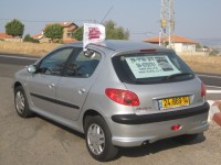 פיג'ו&nbsp;206&nbsp;XLINE אוט' 1.4&nbsp;2006