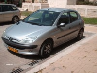 פיג'ו&nbsp;206&nbsp;XT אוט' 1.4&nbsp;2000