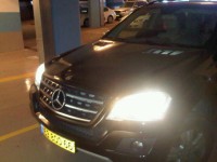 מרצדס&nbsp;ML CLASS החדשה&nbsp;LUXURY 350 טיפטרוניק 3.5&nbsp;2009