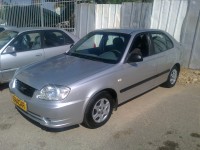 יונדאי&nbsp;אקסנט&nbsp;FAMILY GL אוט' 5 דל' 1.5&nbsp;2005