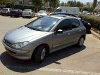פיג'ו&nbsp;206&nbsp;XLINE אוט' 1.4&nbsp;2004