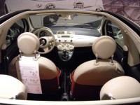 פיאט&nbsp;500C&nbsp;C גג בד אוט' 1.2&nbsp;2011