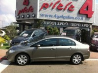 הונדה&nbsp;סיויק החדשה 4 דלתות&nbsp;LS אוט' 1.8&nbsp;2008