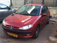 פיג'ו&nbsp;206&nbsp;XT אוט' 1.4&nbsp;2001