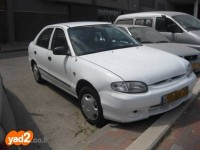 יונדאי&nbsp;אקסנט&nbsp;LS ידני 5 דל' 1.3&nbsp;1999