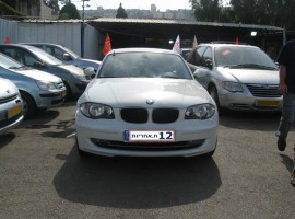ב.מ.וו&nbsp;סדרה 1&nbsp;I 118 אוט' 5 דל' 2.0&nbsp;2008