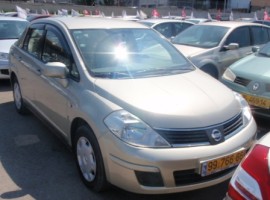 ניסאן&nbsp;טידה&nbsp;VISIA+ אוט' 1.6&nbsp;2008