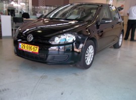 פולקסווגן&nbsp;גולף החדשה דור 6&nbsp;GENERATION אוט' 1.6&nbsp;2009
