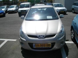 יונדאי&nbsp;i20&nbsp;INSPIRE אוט' 1.4&nbsp;2009