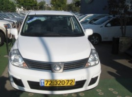 ניסאן&nbsp;טידה&nbsp;BUSSINEES אוט' 1.6&nbsp;2010