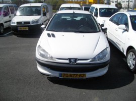 פיג'ו&nbsp;206&nbsp;XT אוט' 1.6&nbsp;2008