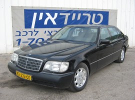 מרצדס&nbsp;S-CLASS&nbsp;S63AMG LONG אוט' 6.0&nbsp;1992