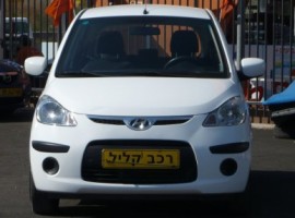 יונדאי&nbsp;i10&nbsp;INSPIRE / GL אוט' 1.1&nbsp;2010