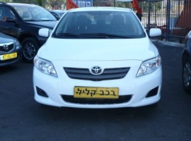 טויוטה&nbsp;קורולה החדשה&nbsp;GLI אוט' 1.6&nbsp;2009