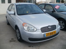 יונדאי&nbsp;אקסנט&nbsp;GL אוט' 1.4&nbsp;2008