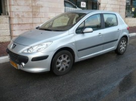 פיג'ו&nbsp;307&nbsp;XLINE אוט' 1.6&nbsp;2007