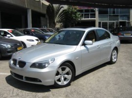 ב.מ.וו&nbsp;סדרה 5 החדשה&nbsp;IA 530 אוט' 3.0&nbsp;2007