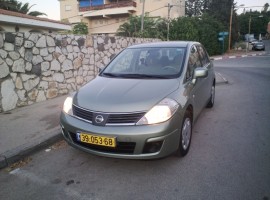 ניסאן&nbsp;טידה&nbsp;BUSSINEES אוט' 1.6&nbsp;2008