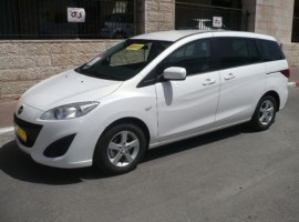 מאזדה&nbsp;5&nbsp;EXECUTIVE אוט' 2.0 החדשה&nbsp;2011