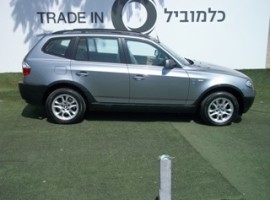 ב.מ.וו&nbsp;X 3&nbsp;SI אוט' 2.5&nbsp;2006