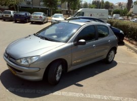 פיג'ו&nbsp;206&nbsp;XLINE אוט' 1.4&nbsp;2004