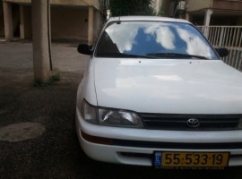 טויוטה&nbsp;קורולה&nbsp;GLI אוט' 1.6&nbsp;1997