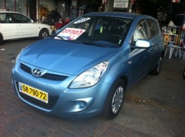 יונדאי&nbsp;i20&nbsp;INSPIRE אוט' 1.4&nbsp;2010