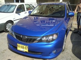 סובארו&nbsp;B3 החדשה 5 דל'&nbsp;SPORT ידני 2.0&nbsp;2008