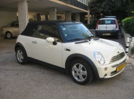מיני&nbsp;קופר&nbsp;COOPER אוט' קבריולט 1.6&nbsp;2008