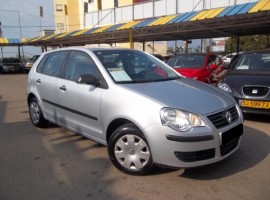 פולקסווגן&nbsp;פולו החדשה&nbsp;TRENDLINE ידני 1.4&nbsp;2008