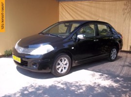ניסאן&nbsp;טידה&nbsp;VISIA+ אוט' 1.6&nbsp;2009