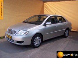 טויוטה&nbsp;קורולה החדשה&nbsp;GLI אוט' 1.6 (מתיחת פנים)&nbsp;2004