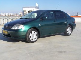 טויוטה&nbsp;קורולה החדשה&nbsp;GLI אוט' 1.6 (מתיחת פנים)&nbsp;2003