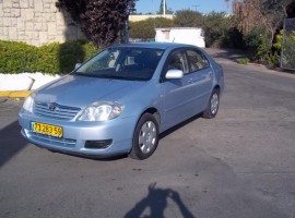 טויוטה&nbsp;קורולה החדשה&nbsp;GLI אוט' 1.6 (מתיחת פנים)&nbsp;2005