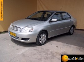 טויוטה&nbsp;קורולה החדשה&nbsp;GLI אוט' 1.6 (מתיחת פנים)&nbsp;2005