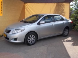 טויוטה&nbsp;קורולה החדשה&nbsp;GLI אוט' 1.6 (מתיחת פנים)&nbsp;2008