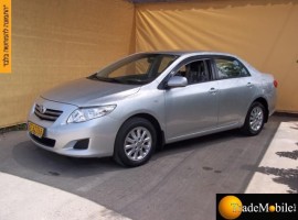 טויוטה&nbsp;קורולה החדשה&nbsp;GLI אוט' 1.6 (מתיחת פנים)&nbsp;2008