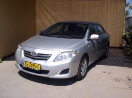 טויוטה&nbsp;קורולה החדשה&nbsp;GLI אוט' 1.6 (מתיחת פנים)&nbsp;2008