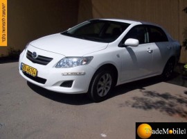טויוטה&nbsp;קורולה החדשה&nbsp;GLI אוט' 1.6 (מתיחת פנים)&nbsp;2008