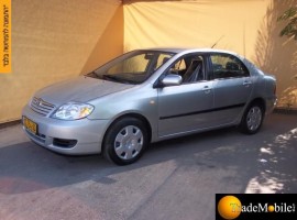 טויוטה&nbsp;קורולה החדשה&nbsp;GLI אוט' 1.6 (מתיחת פנים)&nbsp;2008