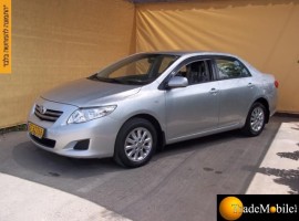 טויוטה&nbsp;קורולה החדשה&nbsp;GLI אוט' 1.6 (מתיחת פנים)&nbsp;2008