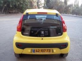 פיג'ו&nbsp;107&nbsp;TRENDY אוט' 1.0 (60 כ"ס + ESP)&nbsp;2012