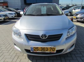 טויוטה&nbsp;קורולה החדשה&nbsp;SUN אוט' 1.6&nbsp;2009