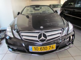 מרצדס&nbsp;E-CLASS קופה/קבריולה&nbsp;ELEGANCE E250 CGL אוט' קבריולט 1.8&nbsp;2011