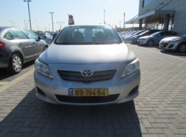 טויוטה&nbsp;קורולה החדשה&nbsp;SUN אוט' 1.6 (מתיחת פנים)&nbsp;2008