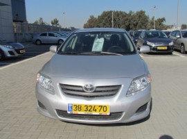טויוטה&nbsp;קורולה החדשה&nbsp;SUN אוט' 1.6&nbsp;2010