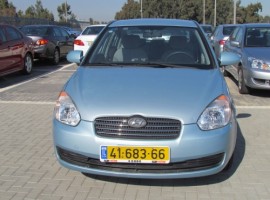 יונדאי&nbsp;אקסנט&nbsp;GL אוט' 1.4&nbsp;2008